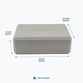Blocco per yoga Myga Foam Block do jogi grey 3