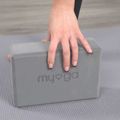 Blocco per yoga Myga Foam Block do jogi grey 4