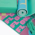 Set yoga Myga Spirit Yoga Set mat + block + turquoise strap 9
