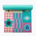 Set yoga Myga Spirit Yoga Set mat + block + turquoise strap 17