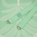 Set yoga Myga Sage Palm Yoga Set mat + block + green strap 8