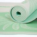 Set yoga Myga Sage Palm Yoga Set mat + block + green strap 10