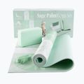 Set yoga Myga Sage Palm Yoga Set mat + block + green strap 11