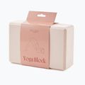 Blocco yoga in schiuma Myga beige 3