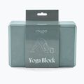 Blocco yoga in schiuma Myga Foam Block azzurro 3