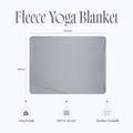 Coperta da yoga Myga Fleece stone 9