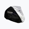 Telo coprimoto OXC Aquatex per 2 biciclette nero/argento