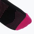 Calze da donna Karakal X2+ Trainer nero/rosa 4