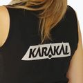 Maglia da squash da donna Karakal Pro Tour Vest nero/grigio 3