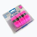 Fasce per squash Karakal Air 7 Overwrap Grip 6 pack pink