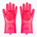 Guanti Muc-Off Deep Scrubber Guanti rosa per la pulizia della bicicletta 3