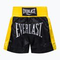 Pantaloncini da allenamento Everlast Muay Thai nero e oro EM6
