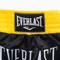 Pantaloncini da allenamento Everlast Muay Thai nero e oro EM6 3