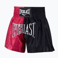 Pantaloncini da allenamento Everlast Muay Thai uomo nero/rosso EMT7