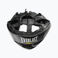 Casco da boxe in pelle Everlast da uomo con protezione guance e mento nero 350 BLK - S/M 5
