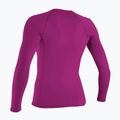 Nuoto femminile a maniche lunghe O'Neill Basic Skins Rash Guard fox/rosa 2