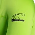 Costume da bagno a maniche lunghe da uomo O'Neill Basic Skins Rash Guard lime 5