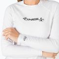 Costume da bagno donna a maniche lunghe O'Neill Basic Skins Rash Guard bianco 4