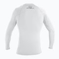 O'Neill Basic Skins Rash Guard a maniche lunghe da uomo per il nuoto, bianco 2