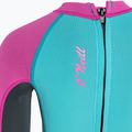 O'Neilller Reactor-2 2 mm Back Zip Full dg5/lt aqua/graph/berry schiuma da nuoto per bambini 4