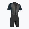 O'Neill Reactor-2 2 mm Back Zip Spring nero/ardesia schiuma da nuoto per bambini 2