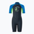 O'Neilller Reactor-2 2 mm Back Zip S/S fx6/graphite/dayglo/ocean schiuma da nuoto per bambini