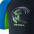 O'Neilller Reactor-2 2 mm Back Zip S/S fx6/graphite/dayglo/ocean schiuma da nuoto per bambini 3