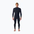 Muta da nuoto uomo O'Neill Hyperfreak 5/4+ mm Chest Zip Full black/black