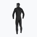 Muta da nuoto uomo O'Neill Hyperfreak 4/3+ mm Chest Zip with Hood black/black 2