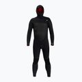 Uomo O'Neill Psycho Tech 6/4+ Chest Zip W/Hood Nero 5366 Swim Foam
