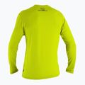 O'Neill Basic Skins Sun Shirt Uomo a maniche lunghe da nuoto lime 2