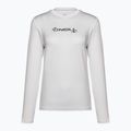 Camicia da nuoto a maniche lunghe O'Neill Basic Skins Sun Shirt bianca da donna
