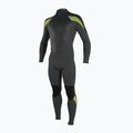 Uomo O'Neill Epic 5/4 Back Zip Full hh1/nero/gunmetal/dayglo Swim Foam