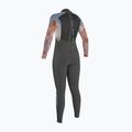 Muta intera O'Neill Epic 4/3 Back Zip grafite/deserto/fioritura/drif da donna 7