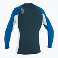 Nuoto per bambini a maniche lunghe O'Neill Premium Skins Rash Guard blu cadetto/bianco oceano 7