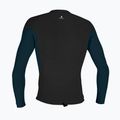 O'Neill Hyperfreak Comp-X 2 mm L/S Top nero/blu cadetto da uomo in neoprene per riscaldamento 2