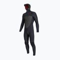 Muta da bagno O'Neill Psycho Tech 6/4+ con zip sul petto e cappuccio nero 5545 da uomo