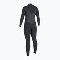 Muta da nuoto da donna O'Neill Psycho Tech 5/4+ Back Zip Full black/black 2