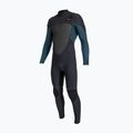 Muta per bambini O'Neill Youth Psycho Tech 5/4+ Chest Zip Full black/cadet blue