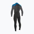 O'Neill Epic 3/2 Back Zip Full nero/grafite/blu/marino profondo schiuma da nuoto per bambini 2