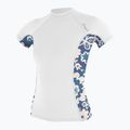 Maglietta da bagno donna O'Neill Side Print Rash Guard hx2 bianco/cristina floreale