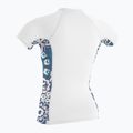 Maglietta da bagno donna O'Neill Side Print Rash Guard hx2 bianco/cristina floreale 2