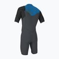 Muta da uomo per il nuoto O'Neill Hammer 2mm Chest Zip SS Spring graphite/black/ocean 2