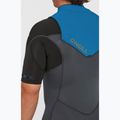 Muta da uomo per il nuoto O'Neill Hammer 2mm Chest Zip SS Spring graphite/black/ocean 7