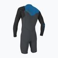 Muta da uomo per il nuoto O'Neill Hammer 2mm Chest Zip LS Spring graphite/black/ocean 2