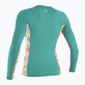 Nuoto donna manica lunga O'Neill Side Print Rash Guard canton/dalia 2