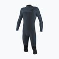Uomo O'Neill Hyperfreak 4/3+ mm Chest Zip Overknee scuro orion/blu aperto schiuma nuoto