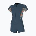 Muta da donna O'Neill Bahia 2/1 mm Front Zip Spring blu copen/ tropici dipinti/ blu copen
