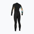 Muta da donna O'Neill Bahia 3/2 Back Zip Full nero/mikah floreale/nero 2