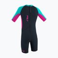 O'Neilller Reactor-2 2 mm Back Zip ardesia/berry/acqua chiara schiuma da nuoto per bambini 2